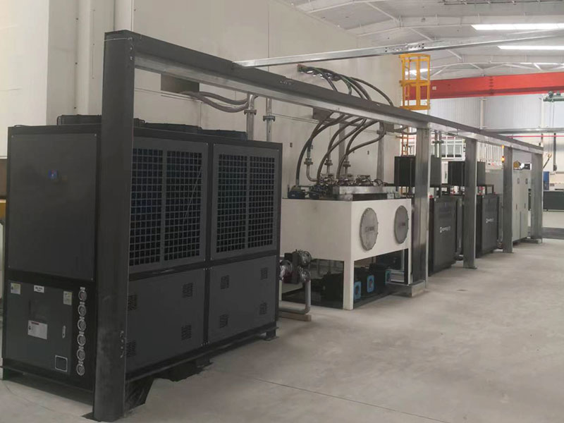 GMT熱塑性玻璃纖維增強板片材熱壓成型油溫機(jī)